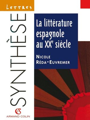 cover image of La littérature espagnole au XXe siècle